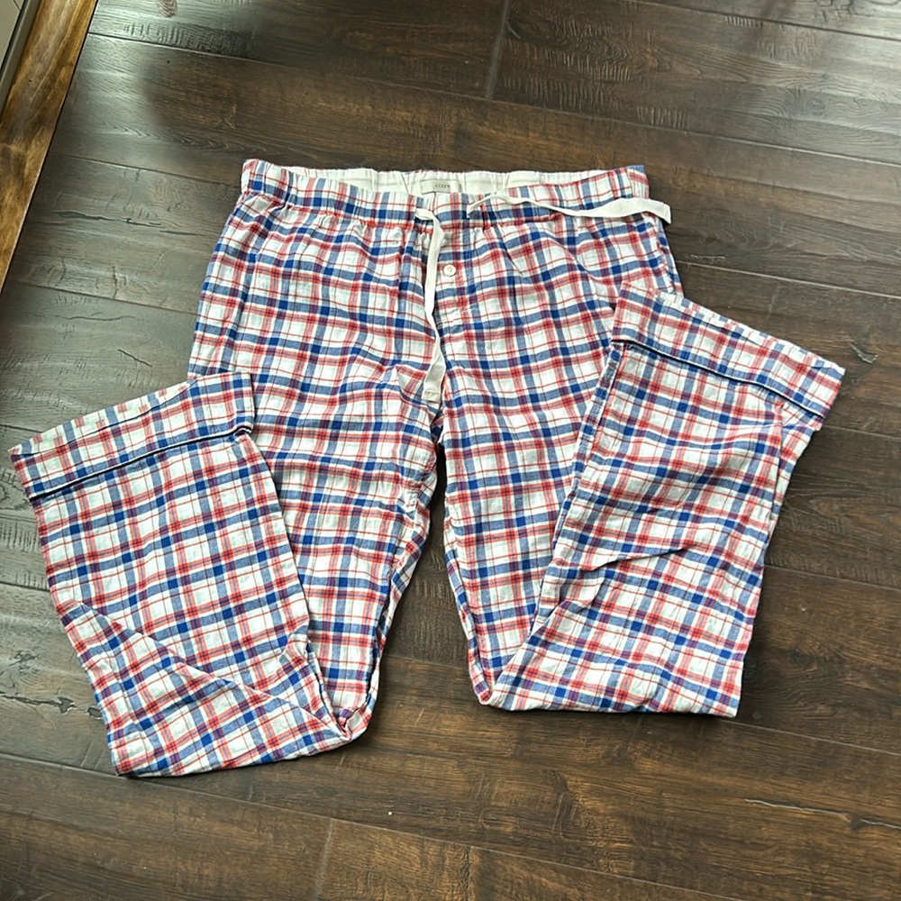 J Crew Flannel pj bottoms